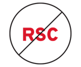 RCS-free formulations