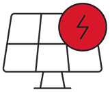 Solar-powered production