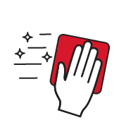 Clean, dry and strong